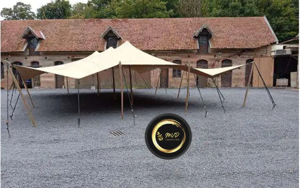 tente berbère 13x13m