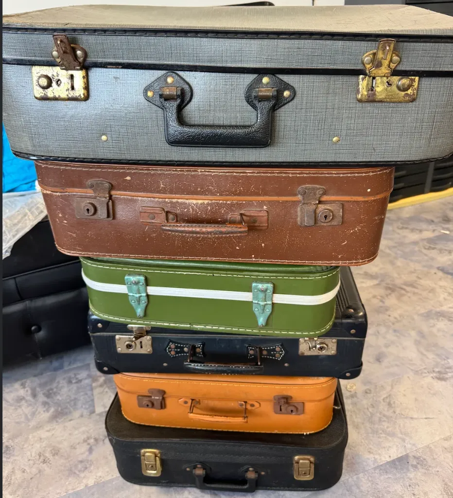 Valise vintage (pièce)