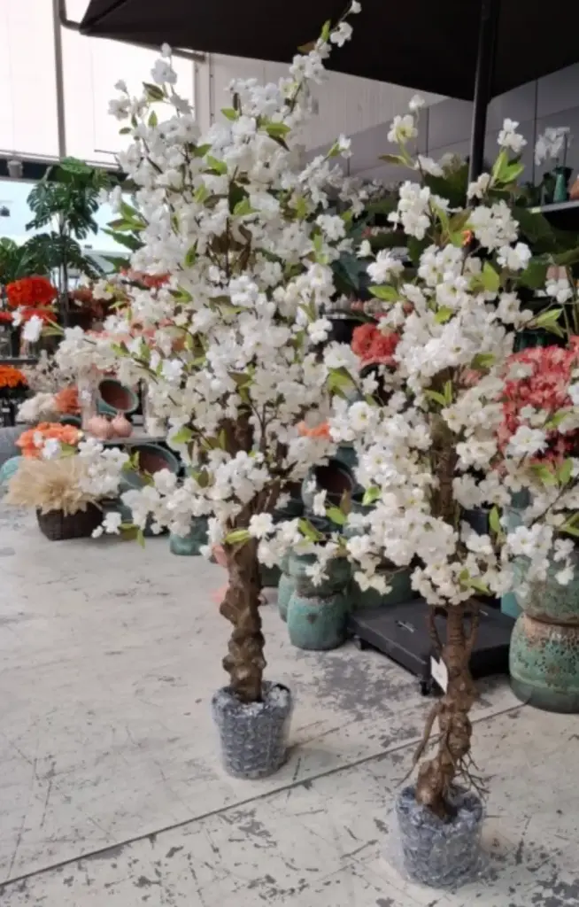 Arbre deco 180cm blanc