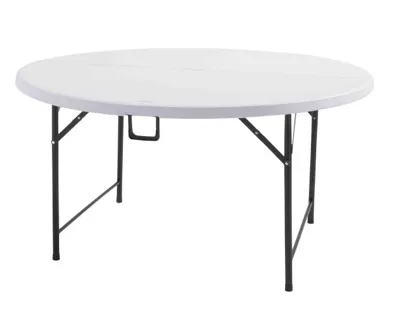 Table de réception ronde pliante 150
