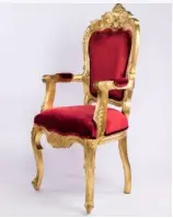 trône mariage 1 pers rouge