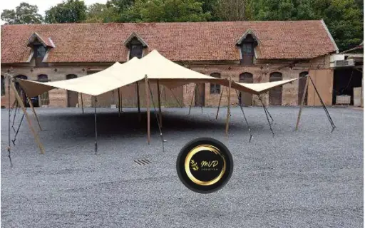 tente berbère 13x13m