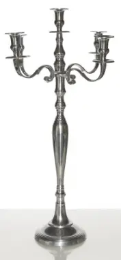 chandelier 80cm argent