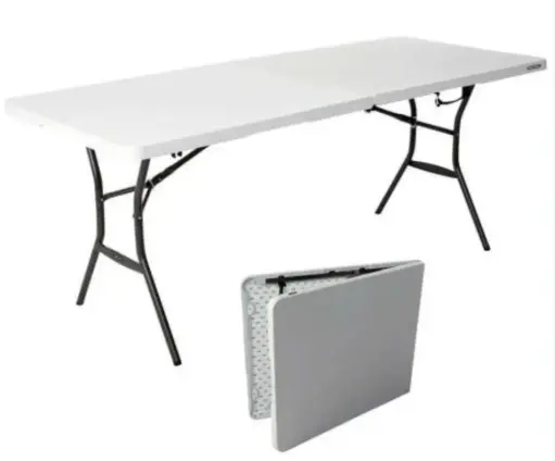 Table pliante en 2 "Valise" Lifetime Pro 183 X 76 cm 