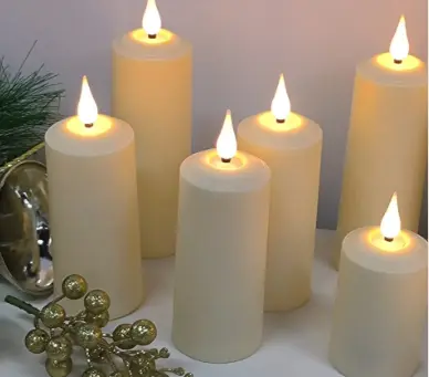 Bougie LED de table