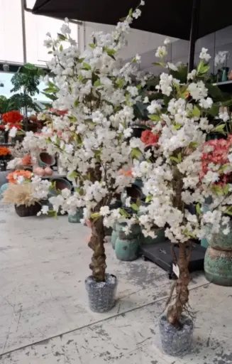 Arbre deco 180cm blanc