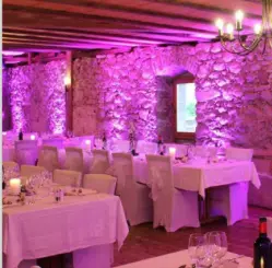 Spot LED couleur disponible